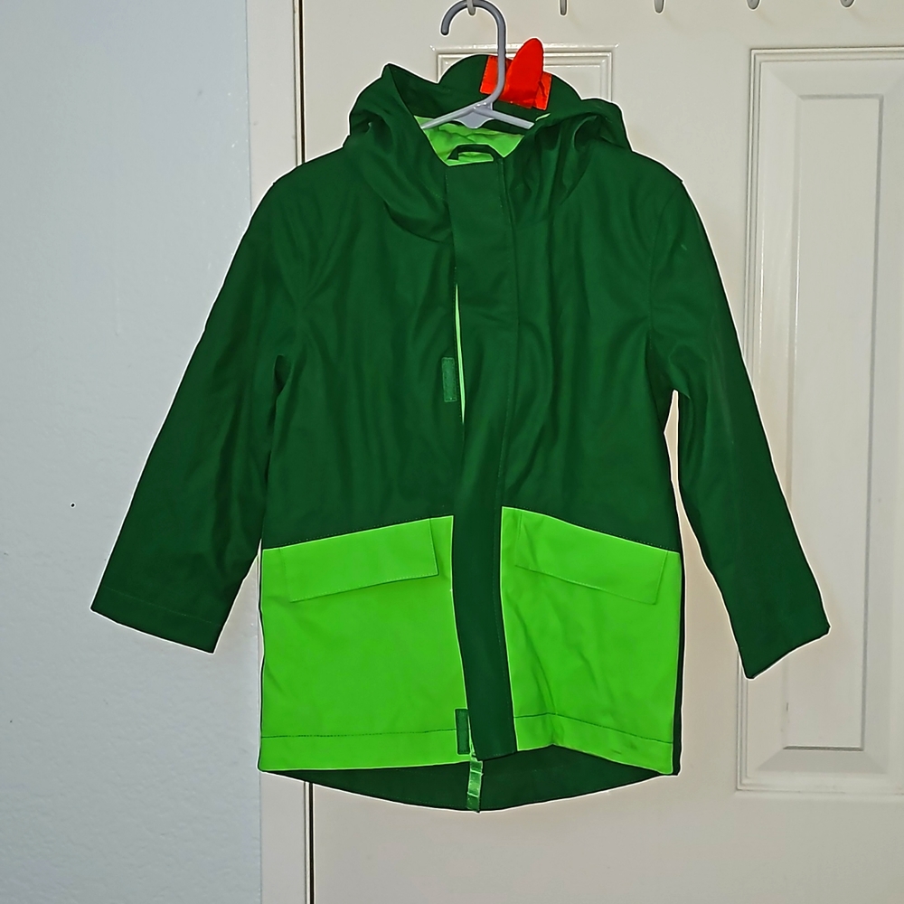 Boys 4T Frog Raincoat
